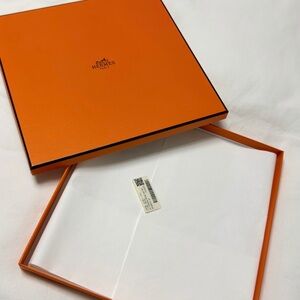 Authentic Hermès Empty Gift Box – Flat / Square